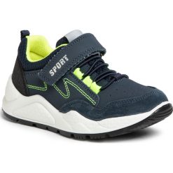 Sneakersy SERGIO BARDI YOUNG - SBY-02-03-000032 675. Czarne trampki chłopięce Sergio Bardi Young, bez wzorów, z zamszu, na rzepy. Za 199,00 zł.