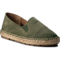 Espadryle EVA MINGE - Moraleja 3F 18MJ1372390ES 469. Zielone espadryle damskie Eva Minge, z gumy, na płaskiej podeszwie. W wyprzedaży za 199,00 zł.
