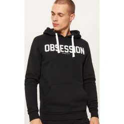 Bluza z napisem - Czarny. Czarne bluzy męskie rozpinane marki House, l, z napisami. Za 79,99 zł.