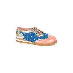 Derby Lola Ramona CECILIA. Niebieskie półbuty damskie Lola Ramona, bez wzorów, bez obcasa, bez zapięcia. Za 359,50 zł.