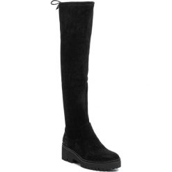 Muszkieterki ALMA EN PENA - I19604 Siena Black. Czarne kozaki damskie Alma en Pena, ze skóry ekologicznej, bez obcasa, na obcasie, bez zapięcia. Za 549,00 zł.