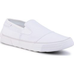 Tenisówki COLUMBIA - Goodlife Two Gore Slip BL4655 White/Silver Grey 100. Białe półbuty damskie Columbia, bez wzorów, z gumy, bez zapięcia. W wyprzedaży za 199,00 zł.