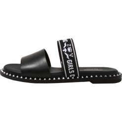 Klapki damskie: Zadig & Voltaire FIELD WORDS Klapki noir
