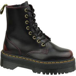 Dr. Martens Jadon 24764600. Czerwone glany męskie Dr. Martens, bez zapięcia. Za 879,99 zł.