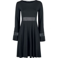 Outer Vision Angi Dress Sukienka czarny. Czarne sukienki damskie marki Outer Vision, na imprezę, l, bez wzorów, z materiału, bez kołnierzyka, bez rękawów. Za 144,90 zł.