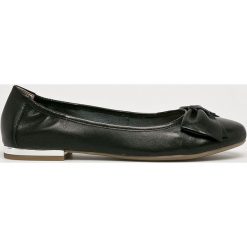 Caprice - Baleriny. Czarne baleriny damskie marki Caprice, ze skóry. Za 239,90 zł.