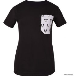T-shirt z kieszonką Mickey Mouse. T-shirty damskie Pakamera, s, z motywem z bajki, z bawełny, bez kołnierzyka. Za 89,00 zł.