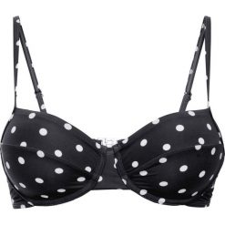Bez Kategorii: Biustonosz bikini na fiszbinach, szybko schnący bonprix czarno-biały w kropki