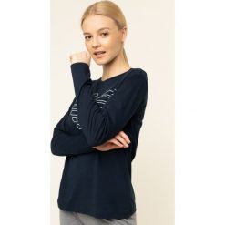 Bluzka Emporio Armani Underwear 164258 9A255 00135. Niebieskie bluzki damskie Emporio Armani Underwear, xs, bez wzorów, z bawełny, bez kołnierzyka, bez rękawów. W wyprzedaży za 159,00 zł.