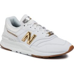 Sneakersy NEW BALANCE - CW997HAH Biały. Białe półbuty damskie New Balance, bez wzorów, ze skóry, bez obcasa, na płaskiej podeszwie, bez zapięcia. Za 399,00 zł.