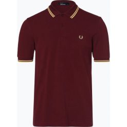 Fred Perry - Męska koszulka polo, czerwony. Czerwone koszulki polo męskie Fred Perry, m, bez wzorów, z bawełny, polo, bez rękawów. Za 349,95 zł.