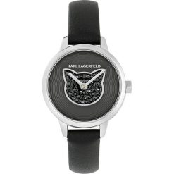 Karl Lagerfeld - Zegarek 5552735. Czarne zegarki damskie KARL LAGERFELD, ze stali. Za 499,90 zł.