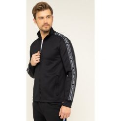 Bluza MICHAEL Michael Kors Logo Tape Scuba Track CR95HB34GE. Czarne bluzy męskie MICHAEL Michael Kors, xl, bez wzorów, z elastanu, bez kołnierzyka, bez rękawów, bez kaptura. W wyprzedaży za 479,00 zł.