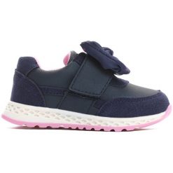 Buty sportowe dziewczęce: Granatowe Buty Sportowe Be With You