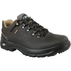 Grisport 11510D112G 45 Czarne. Czarne buty trekkingowe męskie Grisport, ze skóry, bez zapięcia. W wyprzedaży za 299,99 zł.