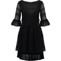 Sukienki hiszpanki: MARCIANO LOS ANGELES Sukienka letnia jet black w/ frost g