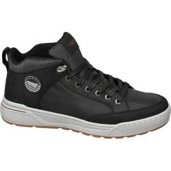 Sneakersy męskie Venice czarne. Czarne sneakersy męskie Venice, na sznurówki. Za 119,90 zł.