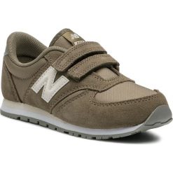 Sneakersy NEW BALANCE - YV420GB Zielony. Zielone trampki chłopięce New Balance, bez wzorów, ze skóry, na rzepy. Za 229,99 zł.