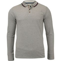 Męska Koszulka Polo - Popiel - Długi Rękaw, Longsleeve, Kołnierzyk - Brave Soul TSBRSSS18KENNEDYEpopiel. Szare koszulki męskie Brave Soul, m, bez wzorów, z tkaniny, casualowe, z długim rękawem. Za 59,00 zł.