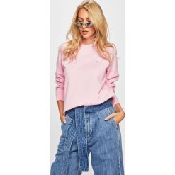 Lee - Bluza. Różowe bluzy damskie Lee, s, bez wzorów, z bawełny, bez rękawów, bez kaptura. Za 239,90 zł.