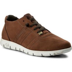 Półbuty męskie: Półbuty SLOW WALK – Morvi 10404 Nobuck Tobacco