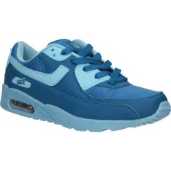 Sportowe casu 7a-hg85659. Niebieskie buty sportowe damskie Casu, bez wzorów, ze skóry ekologicznej, eleganckie. Za 119,99 zł.