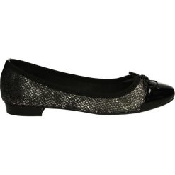 Baleriny - 6499 S-L NERO. Czarne baleriny damskie Venezia, ze skóry. Za 129,00 zł.