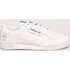 Adidas Originals - Buty skórzane Continental 80. Białe sneakersy męskie adidas Originals, z okrągłym noskiem, na sznurówki. Za 399,90 zł.