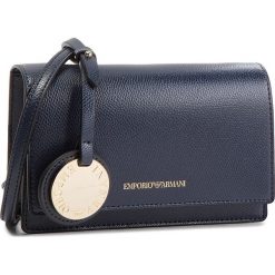 Torebka EMPORIO ARMANI - Y3B086 YH15A 88293 Midnight Blue/Black. Niebieskie listonoszki damskie marki Emporio Armani, ze skóry ekologicznej. W wyprzedaży za 389,00 zł.