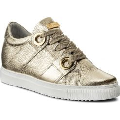 Sneakersy EVA MINGE - Oleiros 3K 18BD1372375ES 111. Żółte półbuty damskie Eva Minge, ze skóry. W wyprzedaży za 249,00 zł.