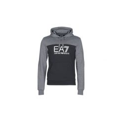 Bluzy Emporio Armani EA7 TRAIN TRITONAL M HOODIE BR. Czarne bluzy męskie marki Emporio Armani EA7, xxl, bez wzorów, bez kołnierzyka, bez rękawów, bez kaptura. Za 423,20 zł.