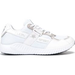 Philipp Plein Sport Tiger Tenisówki Biały. Białe buty sportowe męskie Philipp Plein Sport, z materiału, bez zapięcia, tenisowe. Za 829,95 zł.