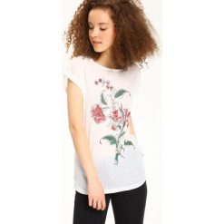 T-shirt krótki rękaw damski. Czarne t-shirty damskie TROLL, xs, z nadrukiem, z bawełny. W wyprzedaży za 14,99 zł.