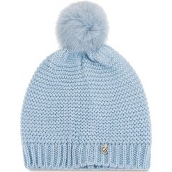Czapka TRUSSARDI JEANS - Hat Knitted Pon Pon 59Z001169 U115. Szare czapki zimowe damskie marki Calvin Klein Jeans, na zimę, z jeansu. Za 189,00 zł.
