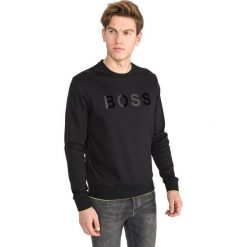 BOSS Stadler 33 Bluza Czarny. Czarne bluzy męskie Boss, l, z nadrukiem, z bawełny, bez kołnierzyka, bez rękawów, bez kaptura. Za 762,95 zł.