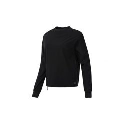 Swetry Reebok Sport Koszulka Perforated Crew. Czarne bluzki sportowe damskie Reebok Sport, l. Za 229,00 zł.