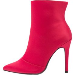Botki damskie: New Look Wide Fit WIDE FIT BLONDIE Botki na obcasie bright red