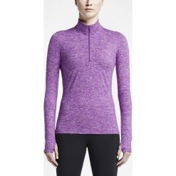 Bluza Nike Element Half Zip Top W Fioletowa. Fioletowe topy damskie Nike, bez wzorów, bez rękawów, do biegania. Za 87,99 zł.