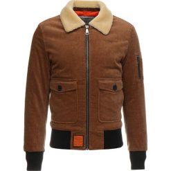 Bombers RAGNAR Kurtka Bomber ginger. Brązowe kurtki męskie bomber Bombers, l, z bawełny. Za 1049,00 zł.
