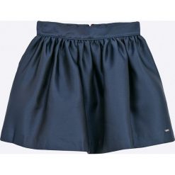 Tommy Hilfiger - Spódnica dziecięca 122-176 cm. Niebieskie spódniczki dziewczęce TOMMY HILFIGER, bez wzorów, z poliesteru, mini, rozkloszowane. W wyprzedaży za 199,90 zł.