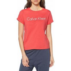 Calvin Klein Damska koszulka S / S Crew Neck Cotton Cord Top QS5789E -LFX Fire Lily (rozmiar XS). Koszulki damskie Calvin Klein, s, bez wzorów, z bawełny, bez kołnierzyka, bez rękawów. W wyprzedaży za 134,00 zł.