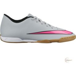 Buty halowe Nike Mercurial Vortex Ii Ic 651648-060. Szare buty sportowe męskie Nike, z tkaniny, na sznurówki, do piłki nożnej. W wyprzedaży za 249,00 zł.