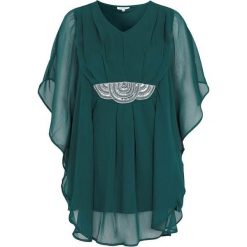 Zhenzi Tunika-sukienka Nova zielony female zielony 50/52 (L). Zielone sukienki damskie Zhenzi, na spotkanie biznesowe, s, bez wzorów, z szyfonu, bez kołnierzyka, bez rękawów. Za 279,00 zł.