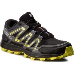Buty SALOMON - Speedtrak 394700 27 W0 Black/Magnet/Sulphur Spring. Czarne buty do biegania męskie Salomon, z materiału, na sznurówki. W wyprzedaży za 349,00 zł.