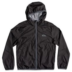 Quiksilver Kurtka Chłopięca Contrasted 164 Czarna. Czarne kurtki chłopięce Quiksilver, na lato, bez wzorów, sportowe, bez kaptura. Za 215,00 zł.