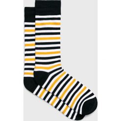 Selected - Skarpety. Niebieskie skarpetki męskie marki Selected, bez wzorów, z elastanu. Za 19,90 zł.