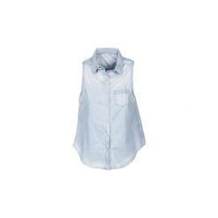 Koszule z krótkim rękawem Pepe jeans POCHI. Niebieskie koszule jeansowe damskie Pepe Jeans, xs, z krótkim rękawem. Za 263,20 zł.