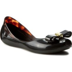 Baleriny damskie: Baleriny MELISSA – Queen VI Ad 31878 Black/Tortoise 52812