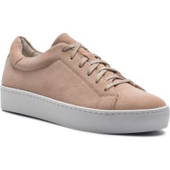 Sneakersy VAGABOND - Zoe 4426-040-14 Almond. Brązowe półbuty damskie Vagabond, ze skóry. W wyprzedaży za 289,00 zł.
