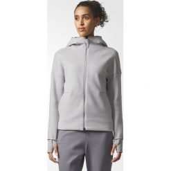 BLUZA ADIDAS ZNE HOOD2 PULSE. Szare bluzy sportowe damskie marki Adidas, l, z elastanu. Za 199,99 zł.